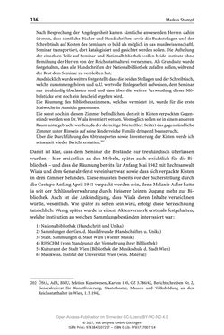 Image of the Page - 136 - in Guido Adlers Erbe - Restitution und Erinnerung an der Universität Wien