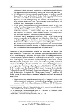 Image of the Page - 140 - in Guido Adlers Erbe - Restitution und Erinnerung an der Universität Wien