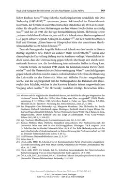 Image of the Page - 149 - in Guido Adlers Erbe - Restitution und Erinnerung an der Universität Wien