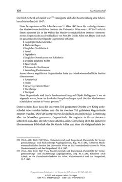 Image of the Page - 170 - in Guido Adlers Erbe - Restitution und Erinnerung an der Universität Wien