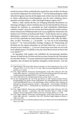 Image of the Page - 176 - in Guido Adlers Erbe - Restitution und Erinnerung an der Universität Wien