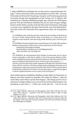 Bild der Seite - 198 - in Guido Adlers Erbe - Restitution und Erinnerung an der Universität Wien