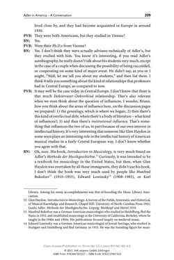 Bild der Seite - 209 - in Guido Adlers Erbe - Restitution und Erinnerung an der Universität Wien