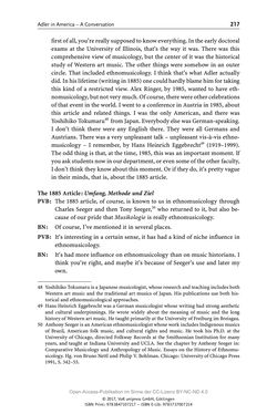 Image of the Page - 217 - in Guido Adlers Erbe - Restitution und Erinnerung an der Universität Wien