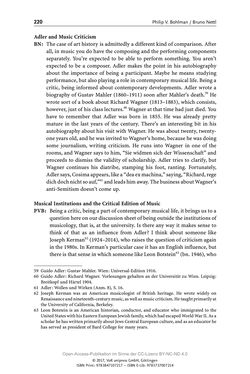 Bild der Seite - 220 - in Guido Adlers Erbe - Restitution und Erinnerung an der Universität Wien