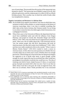 Image of the Page - 224 - in Guido Adlers Erbe - Restitution und Erinnerung an der Universität Wien