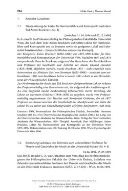 Image of the Page - 234 - in Guido Adlers Erbe - Restitution und Erinnerung an der Universität Wien
