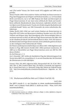 Image of the Page - 240 - in Guido Adlers Erbe - Restitution und Erinnerung an der Universität Wien