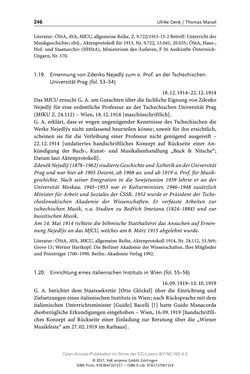 Image of the Page - 246 - in Guido Adlers Erbe - Restitution und Erinnerung an der Universität Wien