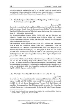 Image of the Page - 248 - in Guido Adlers Erbe - Restitution und Erinnerung an der Universität Wien