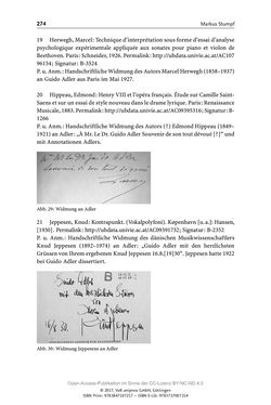 Bild der Seite - 274 - in Guido Adlers Erbe - Restitution und Erinnerung an der Universität Wien