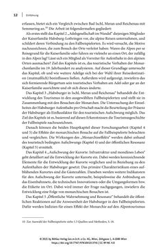 Bild der Seite - 12 - in Habsburg als Touristenmagnet - Monarchie und Fremdenverkehr in den Ostalpen 1820–1910