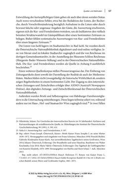 Image of the Page - 17 - in Habsburg als Touristenmagnet - Monarchie und Fremdenverkehr in den Ostalpen 1820–1910