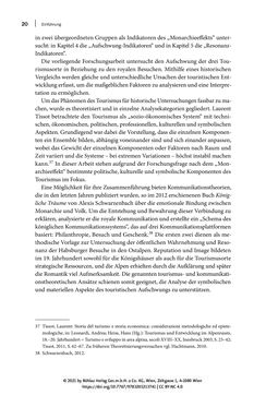 Image of the Page - 20 - in Habsburg als Touristenmagnet - Monarchie und Fremdenverkehr in den Ostalpen 1820–1910
