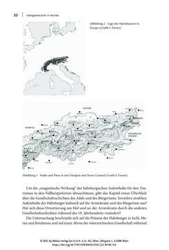 Image of the Page - 22 - in Habsburg als Touristenmagnet - Monarchie und Fremdenverkehr in den Ostalpen 1820–1910