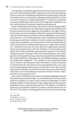 Bild der Seite - 92 - in Habsburg als Touristenmagnet - Monarchie und Fremdenverkehr in den Ostalpen 1820–1910