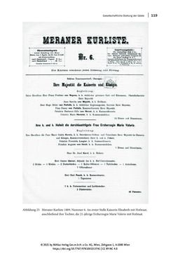 Image of the Page - 119 - in Habsburg als Touristenmagnet - Monarchie und Fremdenverkehr in den Ostalpen 1820–1910