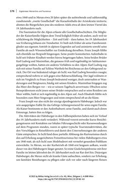 Image of the Page - 176 - in Habsburg als Touristenmagnet - Monarchie und Fremdenverkehr in den Ostalpen 1820–1910