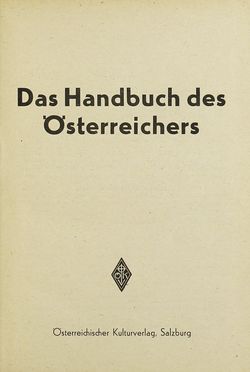 Image of the Page - (000005) - in Das Handbuch des Österreichers