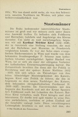 Image of the Page - 289 - in Das Handbuch des Österreichers