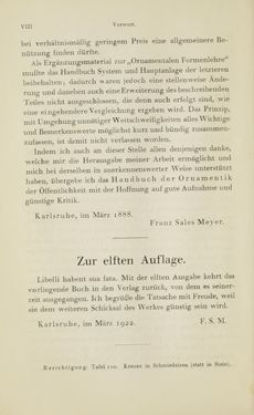 Image of the Page - (000008) - in Handbuch der Ornamentik - Zum Gebrauch für Musterzeichner, Architekten, Schulen und Gewerbetreibende sowie zum Studium im Allgemeinen
