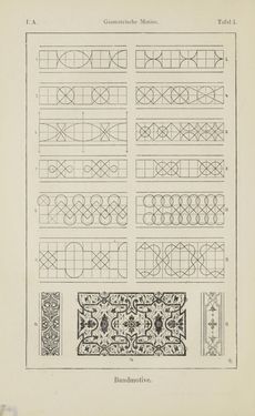 Image of the Page - 18 - in Handbuch der Ornamentik - Zum Gebrauch für Musterzeichner, Architekten, Schulen und Gewerbetreibende sowie zum Studium im Allgemeinen