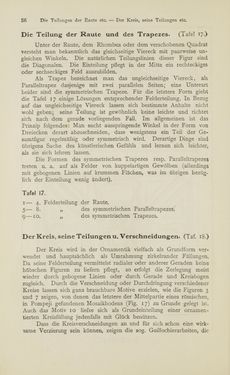 Image of the Page - 36 - in Handbuch der Ornamentik - Zum Gebrauch für Musterzeichner, Architekten, Schulen und Gewerbetreibende sowie zum Studium im Allgemeinen