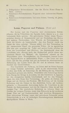 Bild der Seite - 60 - in Handbuch der Ornamentik - Zum Gebrauch für Musterzeichner, Architekten, Schulen und Gewerbetreibende sowie zum Studium im Allgemeinen