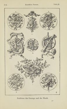 Image of the Page - 131 - in Handbuch der Ornamentik - Zum Gebrauch für Musterzeichner, Architekten, Schulen und Gewerbetreibende sowie zum Studium im Allgemeinen