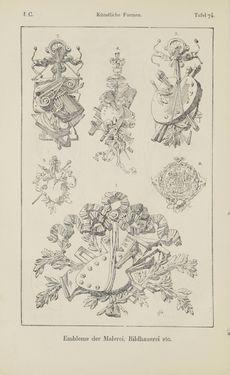 Bild der Seite - 132 - in Handbuch der Ornamentik - Zum Gebrauch für Musterzeichner, Architekten, Schulen und Gewerbetreibende sowie zum Studium im Allgemeinen