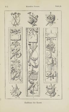 Image of the Page - 133 - in Handbuch der Ornamentik - Zum Gebrauch für Musterzeichner, Architekten, Schulen und Gewerbetreibende sowie zum Studium im Allgemeinen