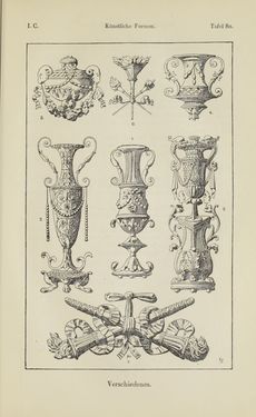 Image of the Page - 139 - in Handbuch der Ornamentik - Zum Gebrauch für Musterzeichner, Architekten, Schulen und Gewerbetreibende sowie zum Studium im Allgemeinen