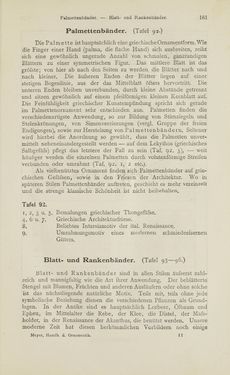 Bild der Seite - 161 - in Handbuch der Ornamentik - Zum Gebrauch für Musterzeichner, Architekten, Schulen und Gewerbetreibende sowie zum Studium im Allgemeinen