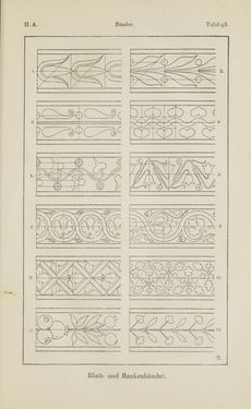 Bild der Seite - 165 - in Handbuch der Ornamentik - Zum Gebrauch für Musterzeichner, Architekten, Schulen und Gewerbetreibende sowie zum Studium im Allgemeinen