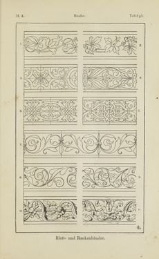 Bild der Seite - 167 - in Handbuch der Ornamentik - Zum Gebrauch für Musterzeichner, Architekten, Schulen und Gewerbetreibende sowie zum Studium im Allgemeinen