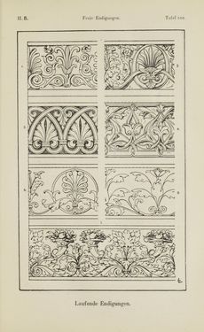 Bild der Seite - 181 - in Handbuch der Ornamentik - Zum Gebrauch für Musterzeichner, Architekten, Schulen und Gewerbetreibende sowie zum Studium im Allgemeinen