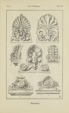 Image of the Page - 187 - in Handbuch der Ornamentik - Zum Gebrauch für Musterzeichner, Architekten, Schulen und Gewerbetreibende sowie zum Studium im Allgemeinen