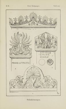 Image of the Page - 189 - in Handbuch der Ornamentik - Zum Gebrauch für Musterzeichner, Architekten, Schulen und Gewerbetreibende sowie zum Studium im Allgemeinen