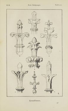 Bild der Seite - 195 - in Handbuch der Ornamentik - Zum Gebrauch für Musterzeichner, Architekten, Schulen und Gewerbetreibende sowie zum Studium im Allgemeinen