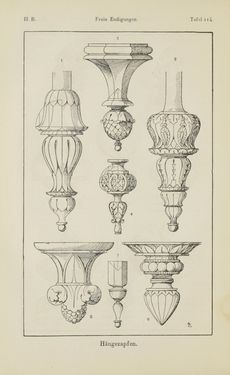 Image of the Page - 200 - in Handbuch der Ornamentik - Zum Gebrauch für Musterzeichner, Architekten, Schulen und Gewerbetreibende sowie zum Studium im Allgemeinen