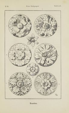 Bild der Seite - 203 - in Handbuch der Ornamentik - Zum Gebrauch für Musterzeichner, Architekten, Schulen und Gewerbetreibende sowie zum Studium im Allgemeinen