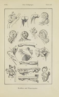 Image of the Page - 205 - in Handbuch der Ornamentik - Zum Gebrauch für Musterzeichner, Architekten, Schulen und Gewerbetreibende sowie zum Studium im Allgemeinen