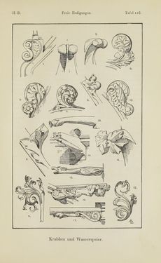 Bild der Seite - 205 - in Handbuch der Ornamentik - Zum Gebrauch für Musterzeichner, Architekten, Schulen und Gewerbetreibende sowie zum Studium im Allgemeinen