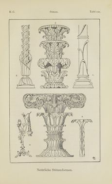 Bild der Seite - 217 - in Handbuch der Ornamentik - Zum Gebrauch für Musterzeichner, Architekten, Schulen und Gewerbetreibende sowie zum Studium im Allgemeinen