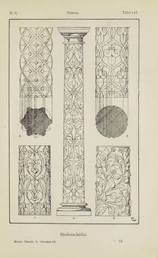 Bild der Seite - 225 - in Handbuch der Ornamentik - Zum Gebrauch für Musterzeichner, Architekten, Schulen und Gewerbetreibende sowie zum Studium im Allgemeinen