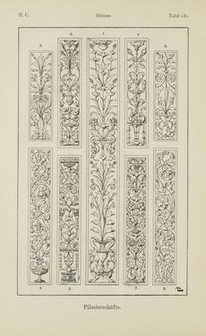 Image of the Page - 234 - in Handbuch der Ornamentik - Zum Gebrauch für Musterzeichner, Architekten, Schulen und Gewerbetreibende sowie zum Studium im Allgemeinen