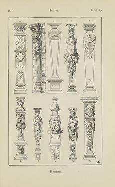 Image of the Page - 249 - in Handbuch der Ornamentik - Zum Gebrauch für Musterzeichner, Architekten, Schulen und Gewerbetreibende sowie zum Studium im Allgemeinen
