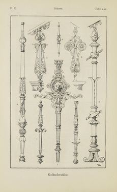Image of the Page - 252 - in Handbuch der Ornamentik - Zum Gebrauch für Musterzeichner, Architekten, Schulen und Gewerbetreibende sowie zum Studium im Allgemeinen