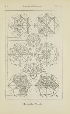 Image of the Page - 279 - in Handbuch der Ornamentik - Zum Gebrauch für Musterzeichner, Architekten, Schulen und Gewerbetreibende sowie zum Studium im Allgemeinen