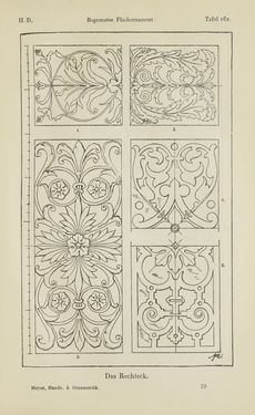 Bild der Seite - 289 - in Handbuch der Ornamentik - Zum Gebrauch für Musterzeichner, Architekten, Schulen und Gewerbetreibende sowie zum Studium im Allgemeinen